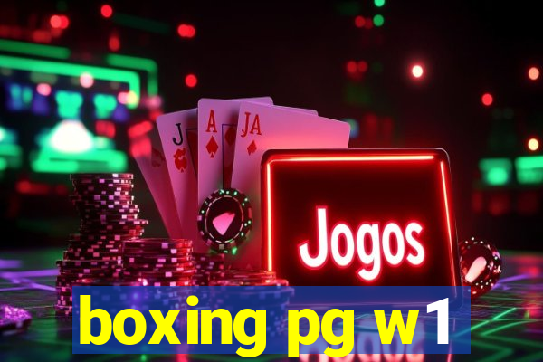 boxing pg w1
